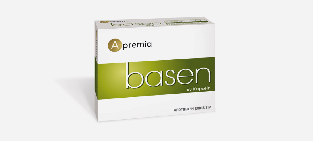 Verpackung Apremia Basen Kapseln